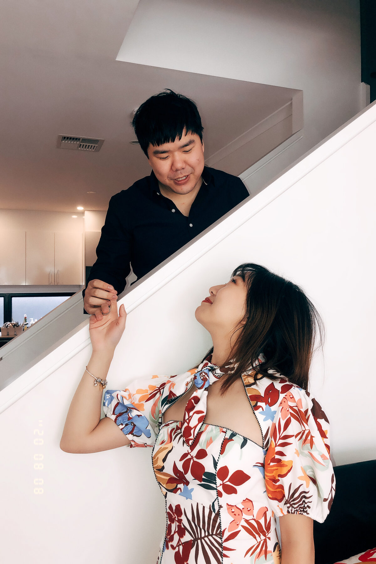 我们俩的合照